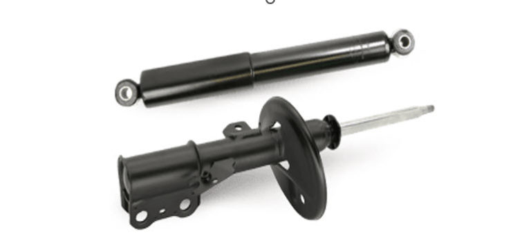 Schokbrekers set met hulpveer - Trike Webshop