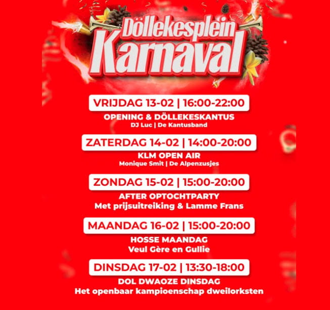Carnaval in Oisterwijk 2026